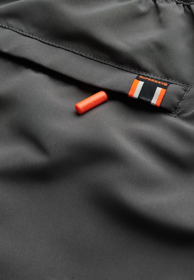 Superdry Boardshorts in de kleur Antraciet / Zwart, Productweergave