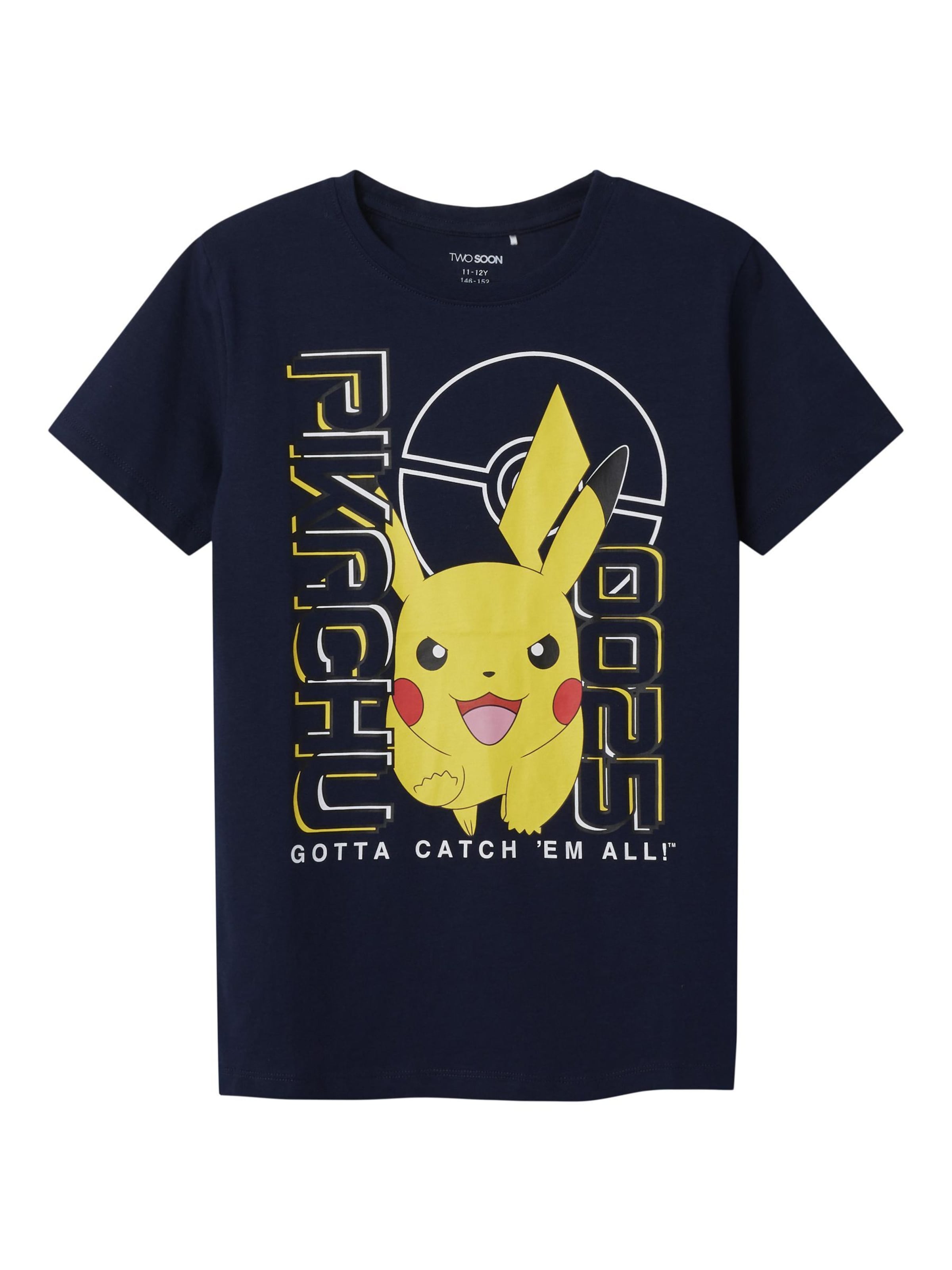 zils TWO SOON T-Krekls 'Pokémon': no priekšpuses