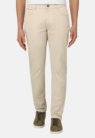 Boggi Milano Slimfit Chino in Beige: voorkant