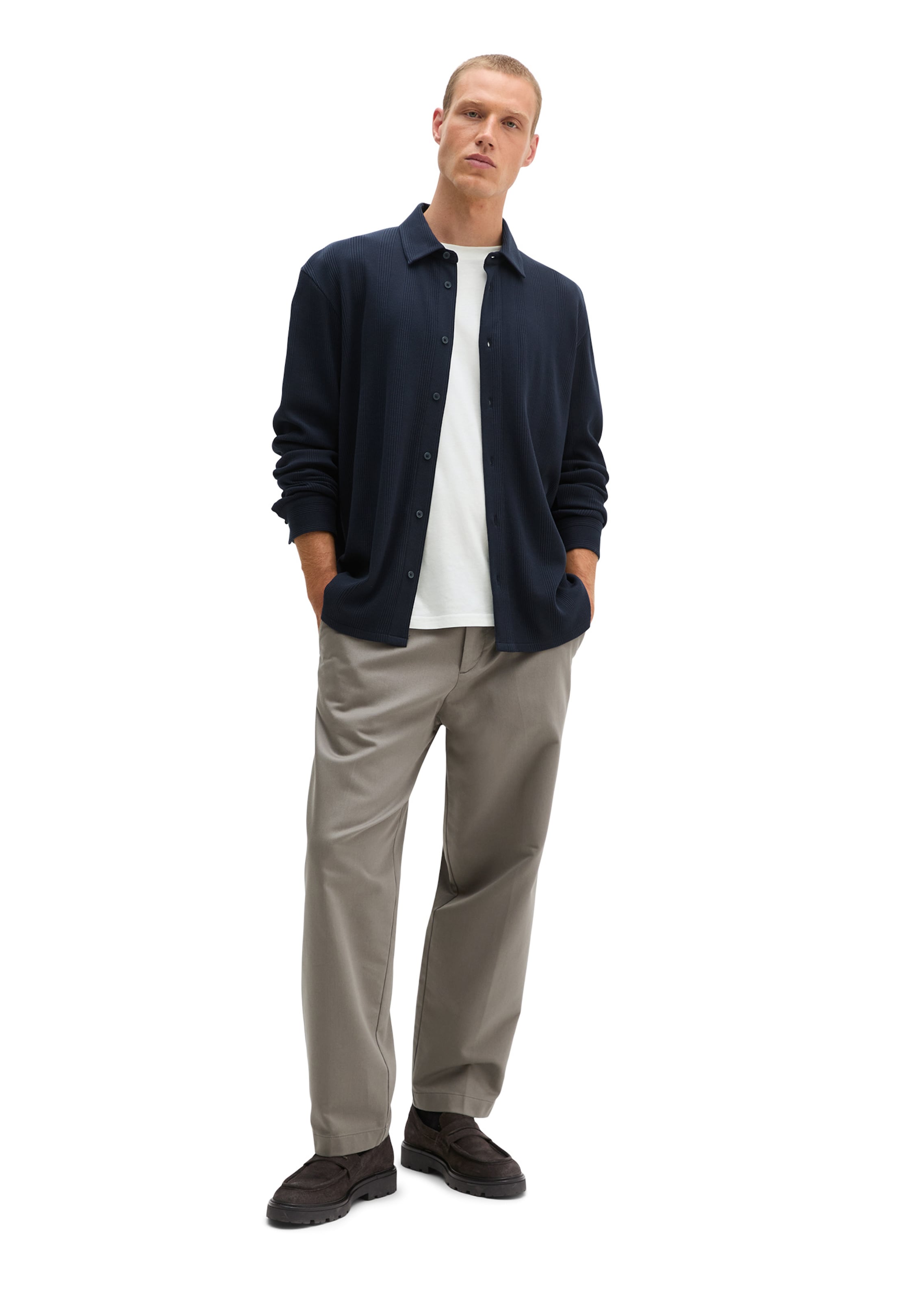 Marc O'Polo Regular Fit Hemd in Blau