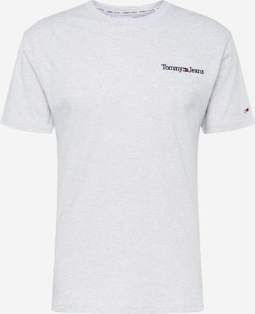 Tommy Jeans Shirt in Grijs: voorkant