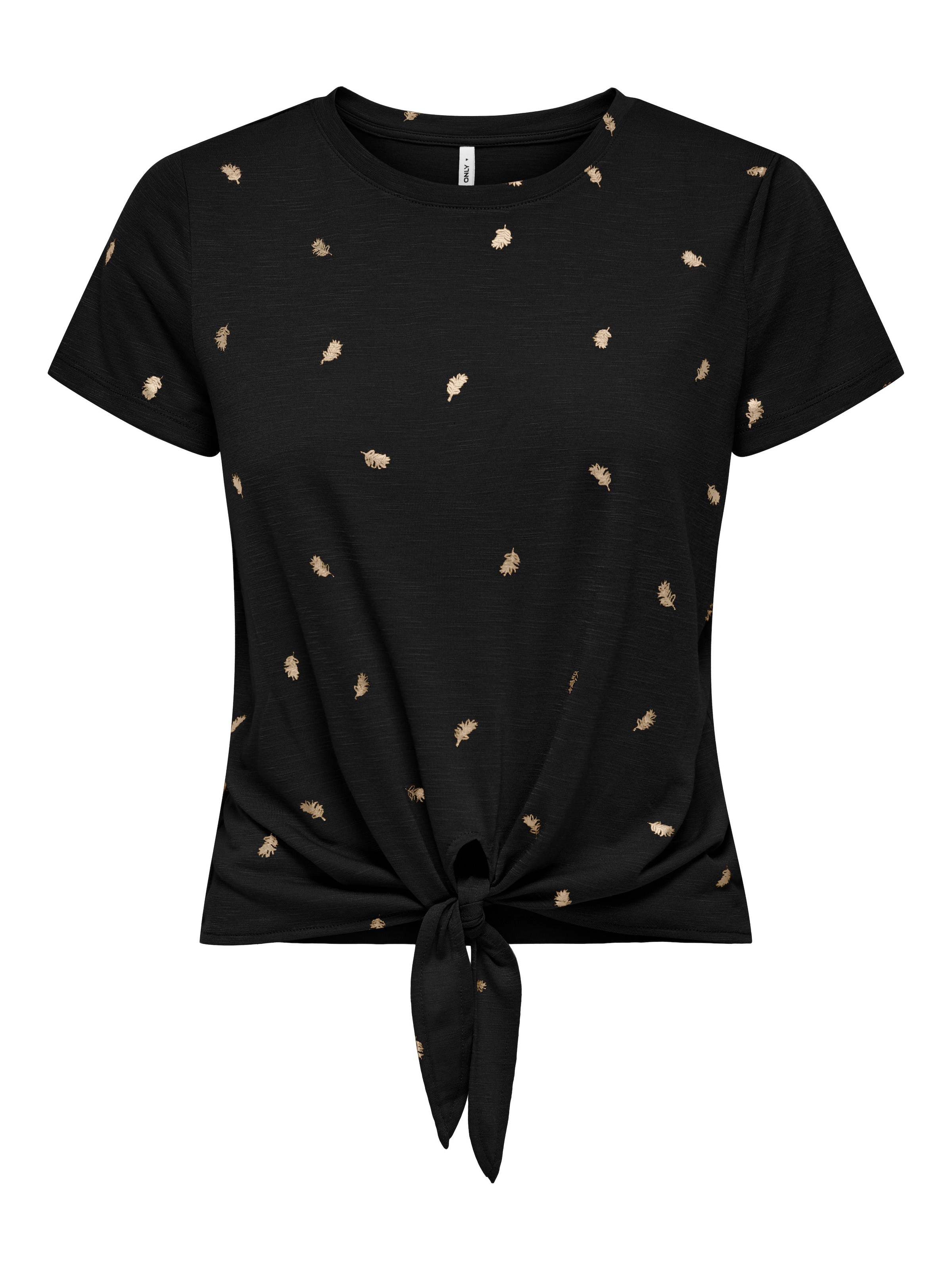 T-shirt 'ONLISABELLA' ONLY en noir : devant