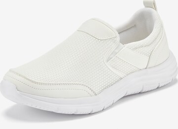 Authentic Le Jogger Slip-ons in Wit: voorkant