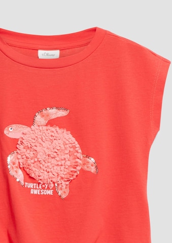 s.Oliver Shirt in Rood