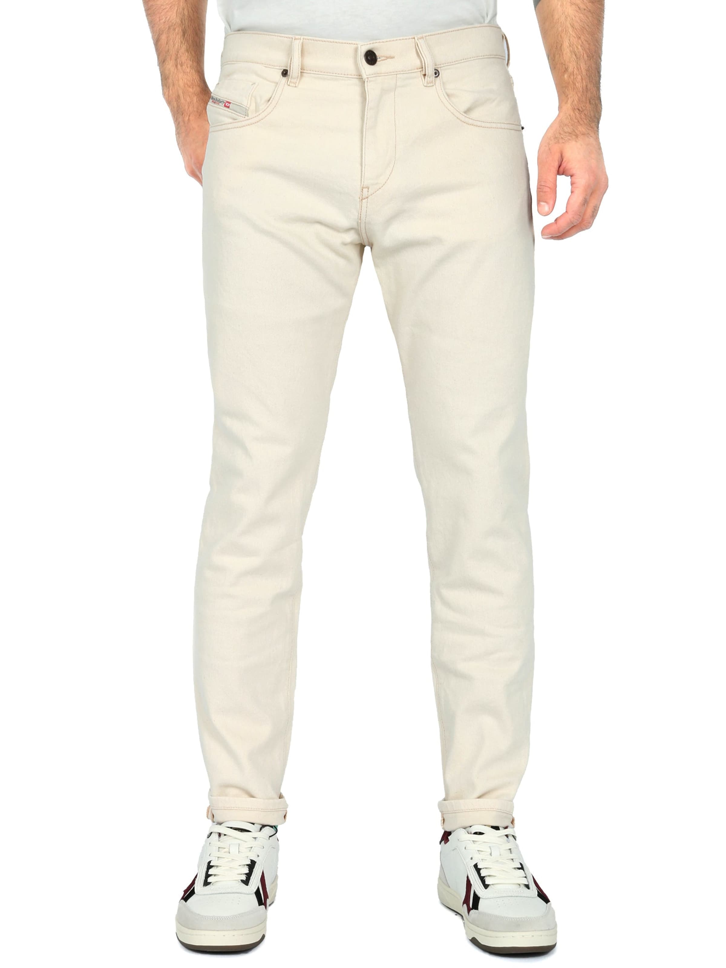 Slimfit Jeans 'D-STRUKT' di DIESEL in beige