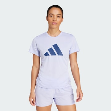 ADIDAS PERFORMANCE Funktionsshirt 'Run It' in Lila: Vorderseite