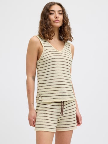 JJXX Knitted top 'JXAmara' in Beige: front