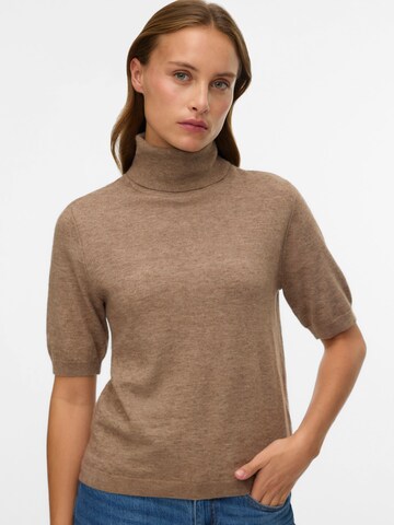 VERO MODA Sweater 'VMMarina' in Brown: front