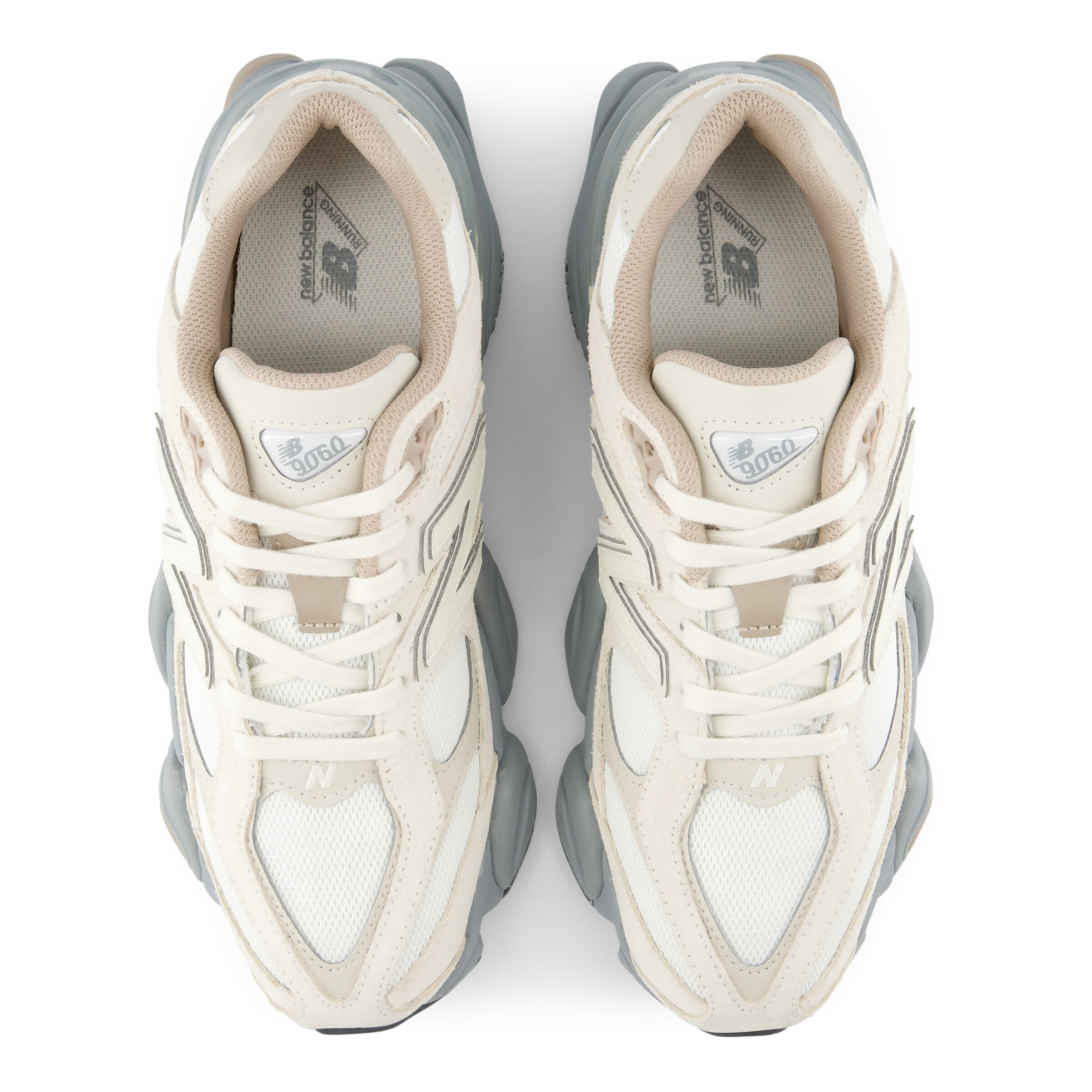 Sneaker bassa '9060' di new balance in grigio