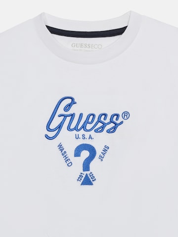 GUESS - Camiseta en blanco