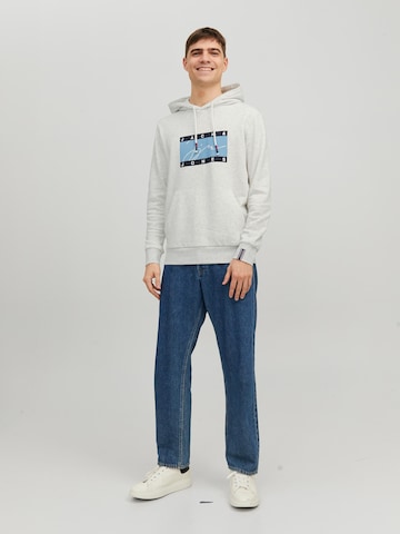 JACK & JONES Sweatshirt 'Josh' i vit