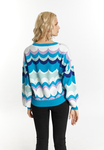 Pull-over IZIA en bleu