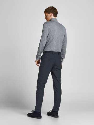 JACK & JONES Regular Chinobyxa 'Marco Connor' i blå