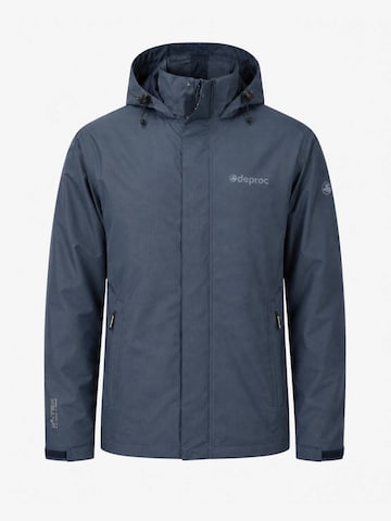 deproc Outdoorová bunda 'Outdoorjacke LAVAL Herren Regenjacke, Wanderjacke' - Modrá: predná strana