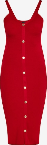 Robe NAEMI en rouge : devant