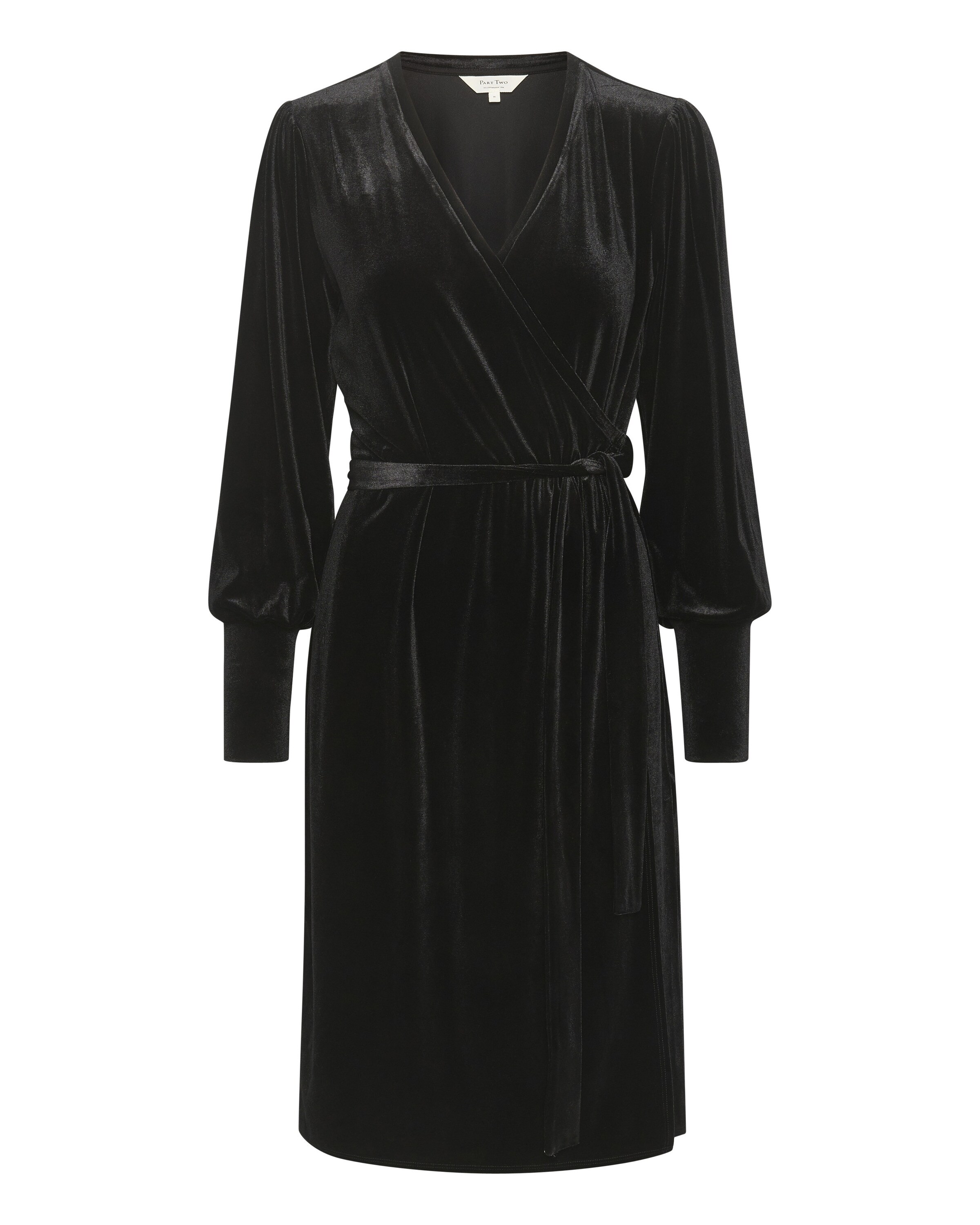 Part Two Dress 'Vanilla' in Black: front