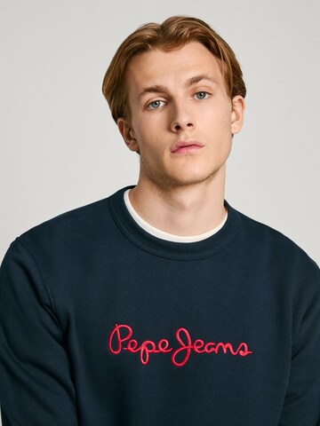 Sweat-shirt 'New Joe' Pepe Jeans en bleu