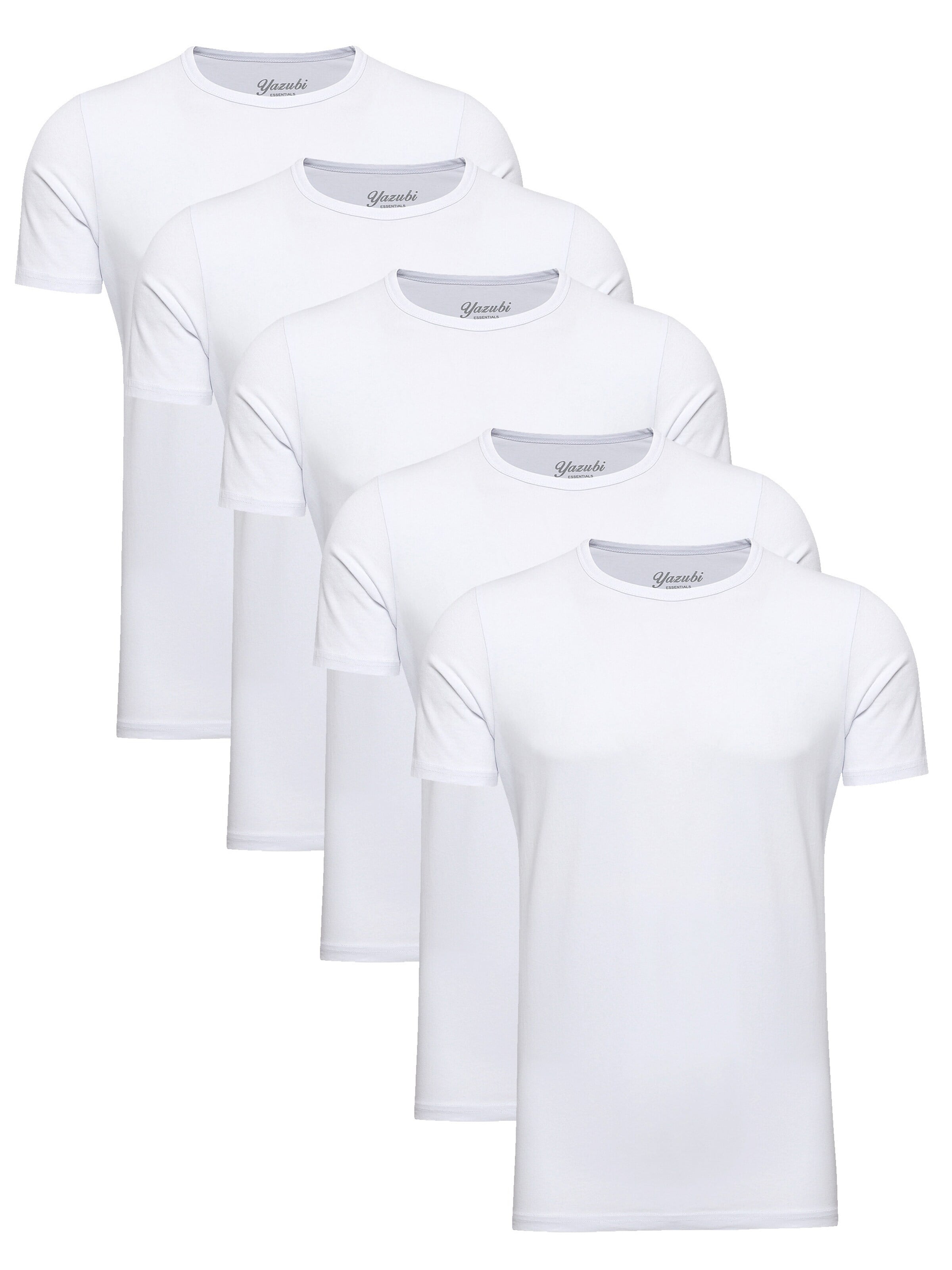 yazubi T-Shirt 'Mythic' in Weiß: Vorderseite
