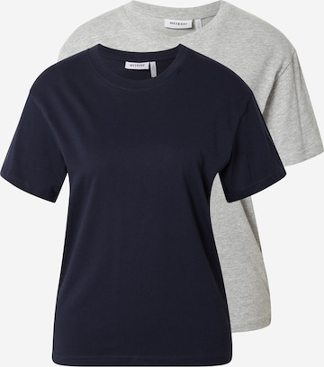 WEEKDAY T-Shirt 'Alanis' in Blau: front
