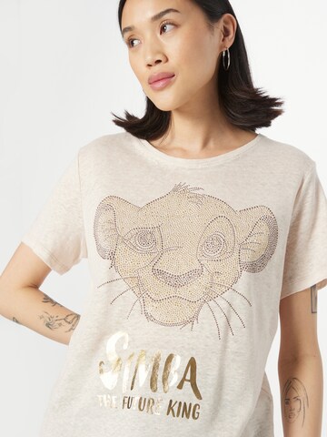 T-shirt 'Simba' PRINCESS GOES HOLLYWOOD en beige