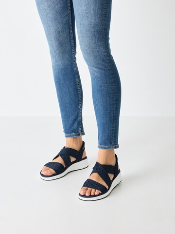 Sandales Tamaris en bleu
