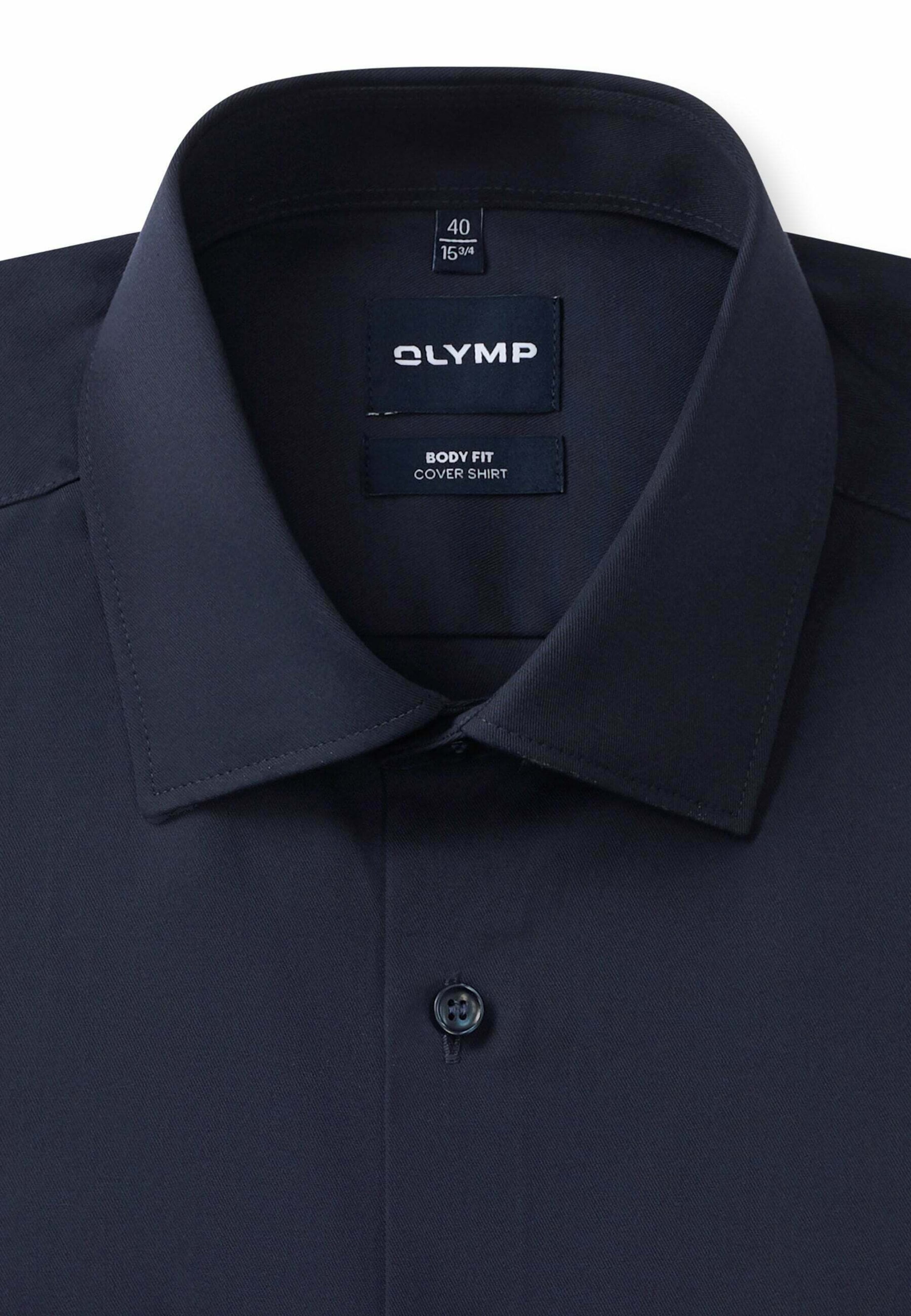 Slim fit Camicia di OLYMP in blu