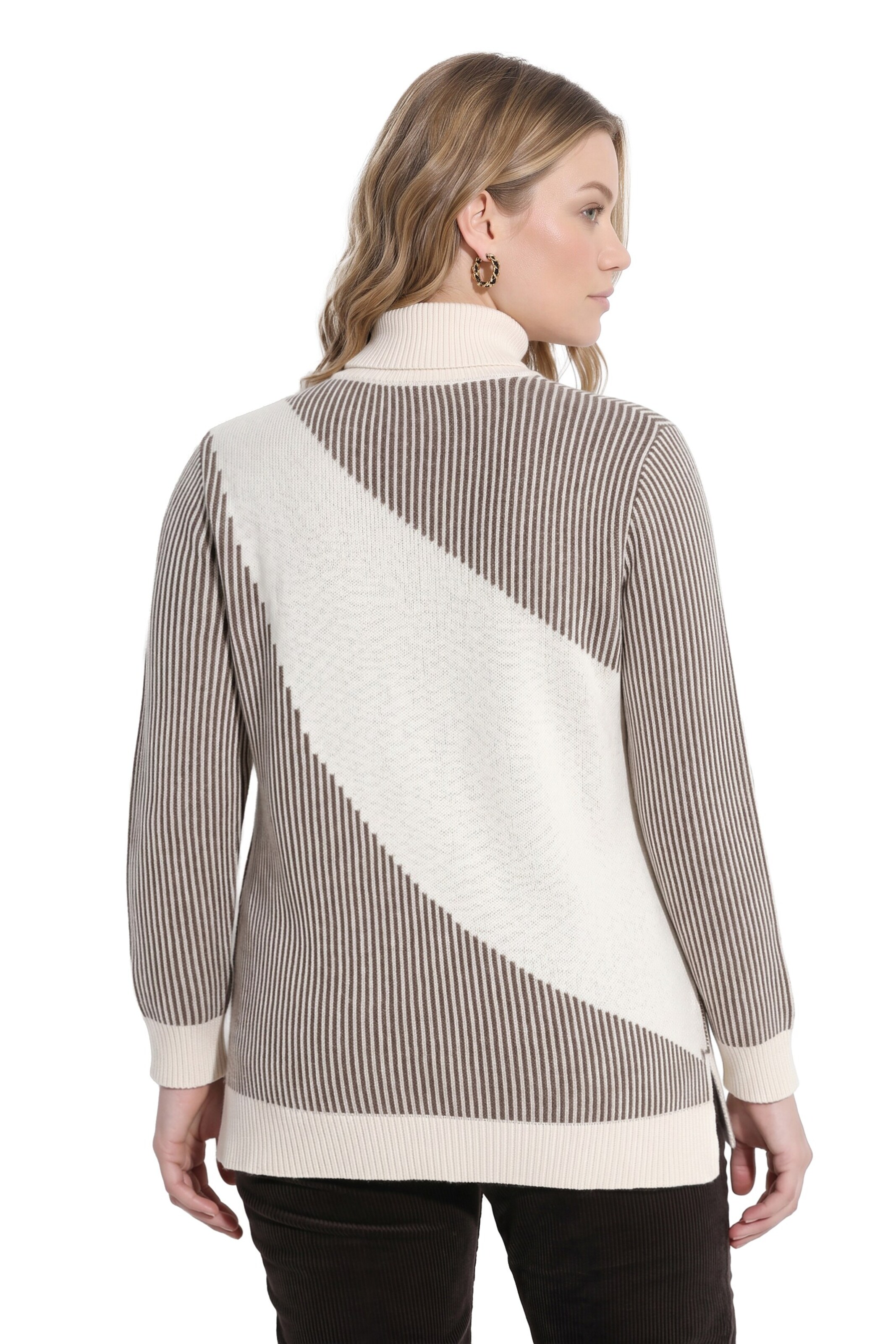 Ulla Popken Trui in Beige