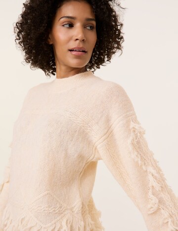 GERRY WEBER Pullover in Beige