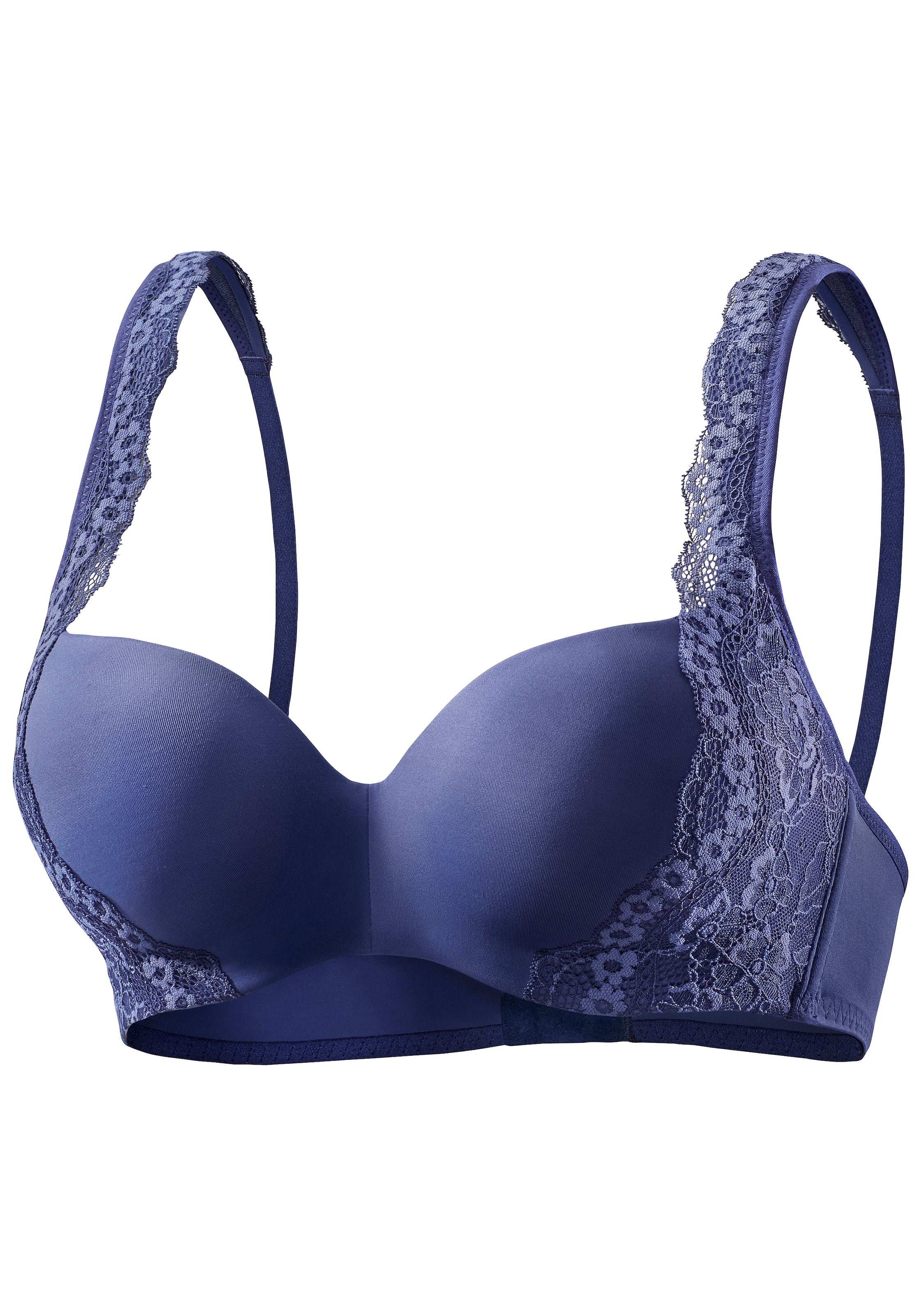 NUANCE Podprsenka – modrá: přední strana