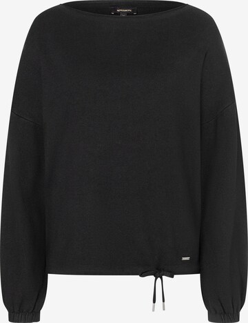 Pull-over MORE & MORE en noir : devant