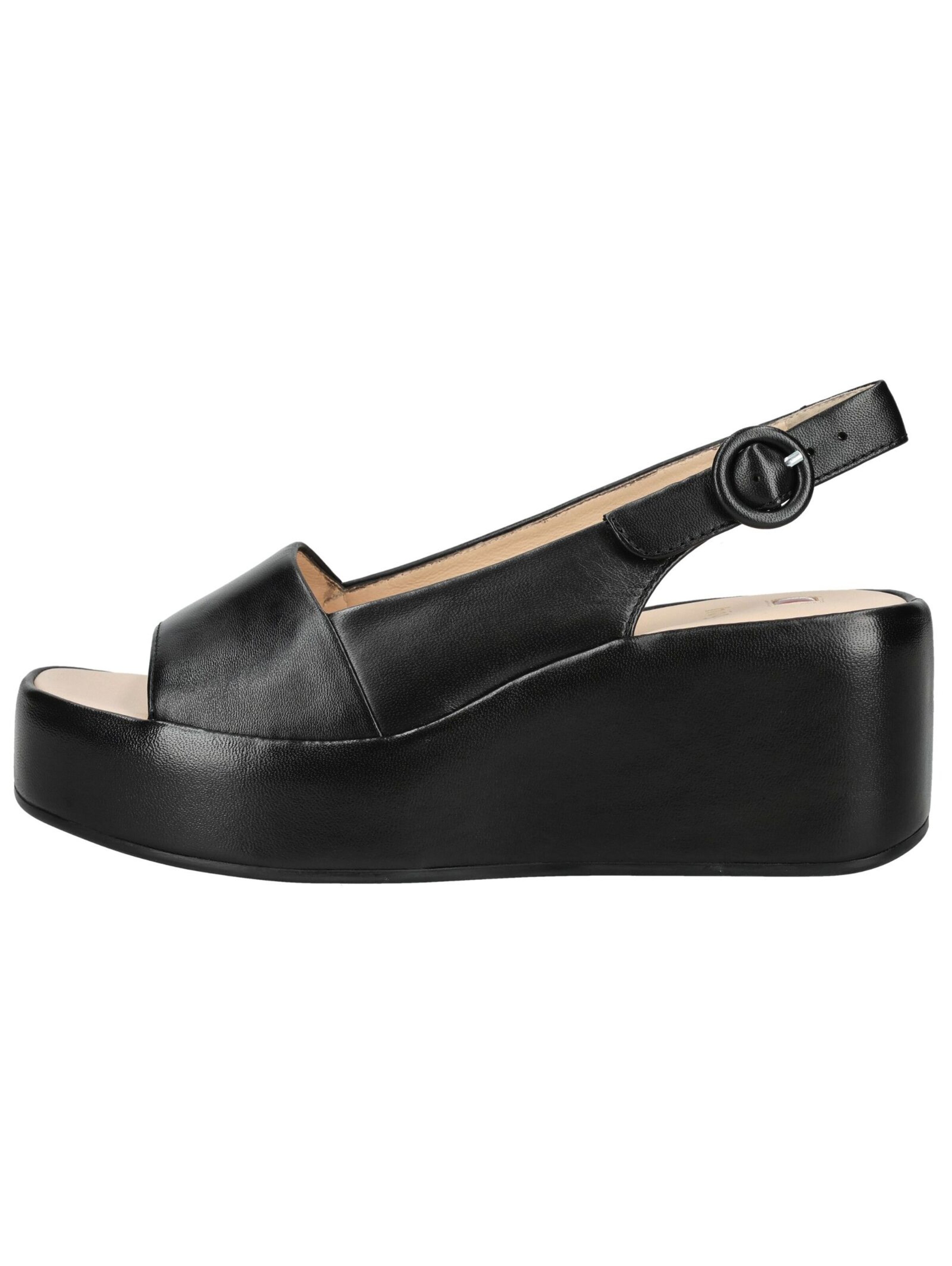 Högl Sandale in Schwarz