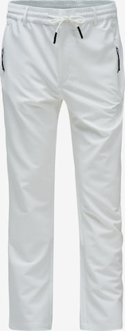 Salsa Jeans Hosen Joggers in Weiß: Vorderseite