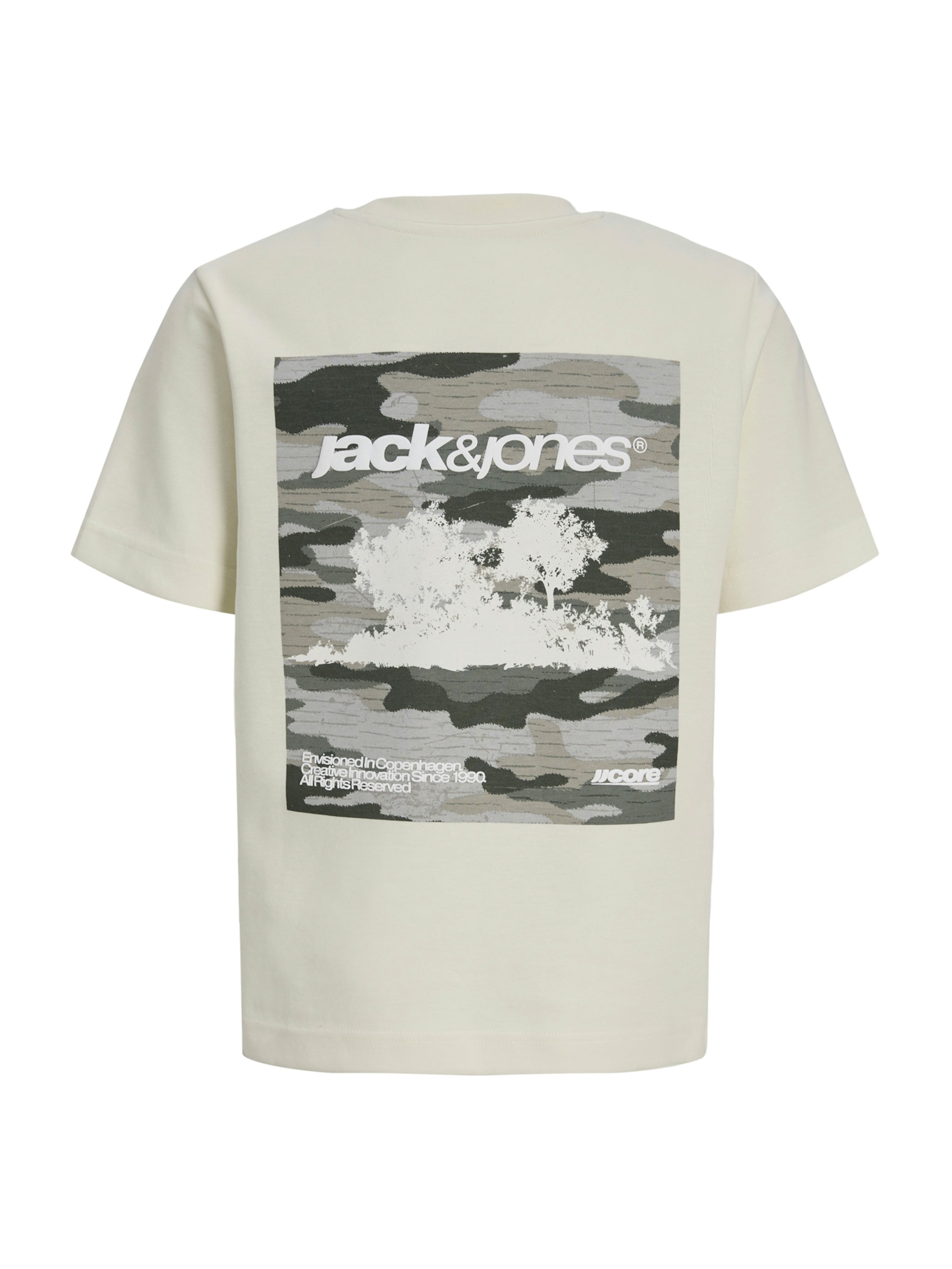 geltona Jack & Jones Junior Marškinėliai 'JCOBREEZE'