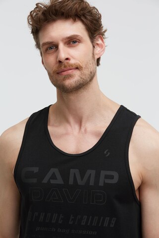 CAMP DAVID Shirt in Black