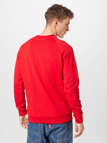 ADIDAS ORIGINALS Sweatshirt 'Adicolor Classics Trefoil' in Rood