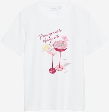 COMMA T-Shirt in Weiß: Vorderseite