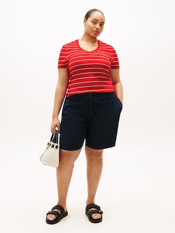 Tommy Hilfiger Curve Shirt 'CODY' in Rood