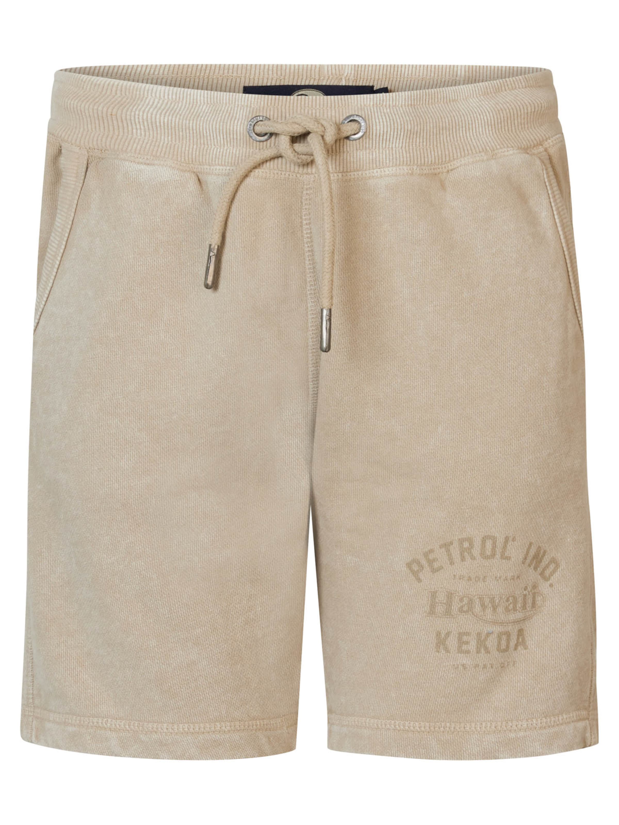 Petrol Industries Broek 'Suncoast' in Beige: voorkant