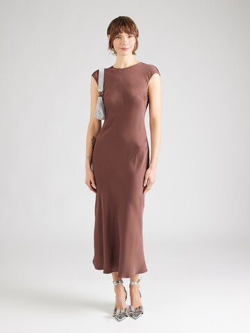 & Other Stories Вечернее платье в Коричневый: спереди