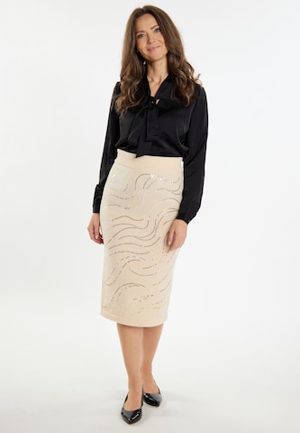 usha BLACK LABEL Skirt in Beige