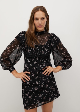 Robe 'Nori' MANGO en noir : devant