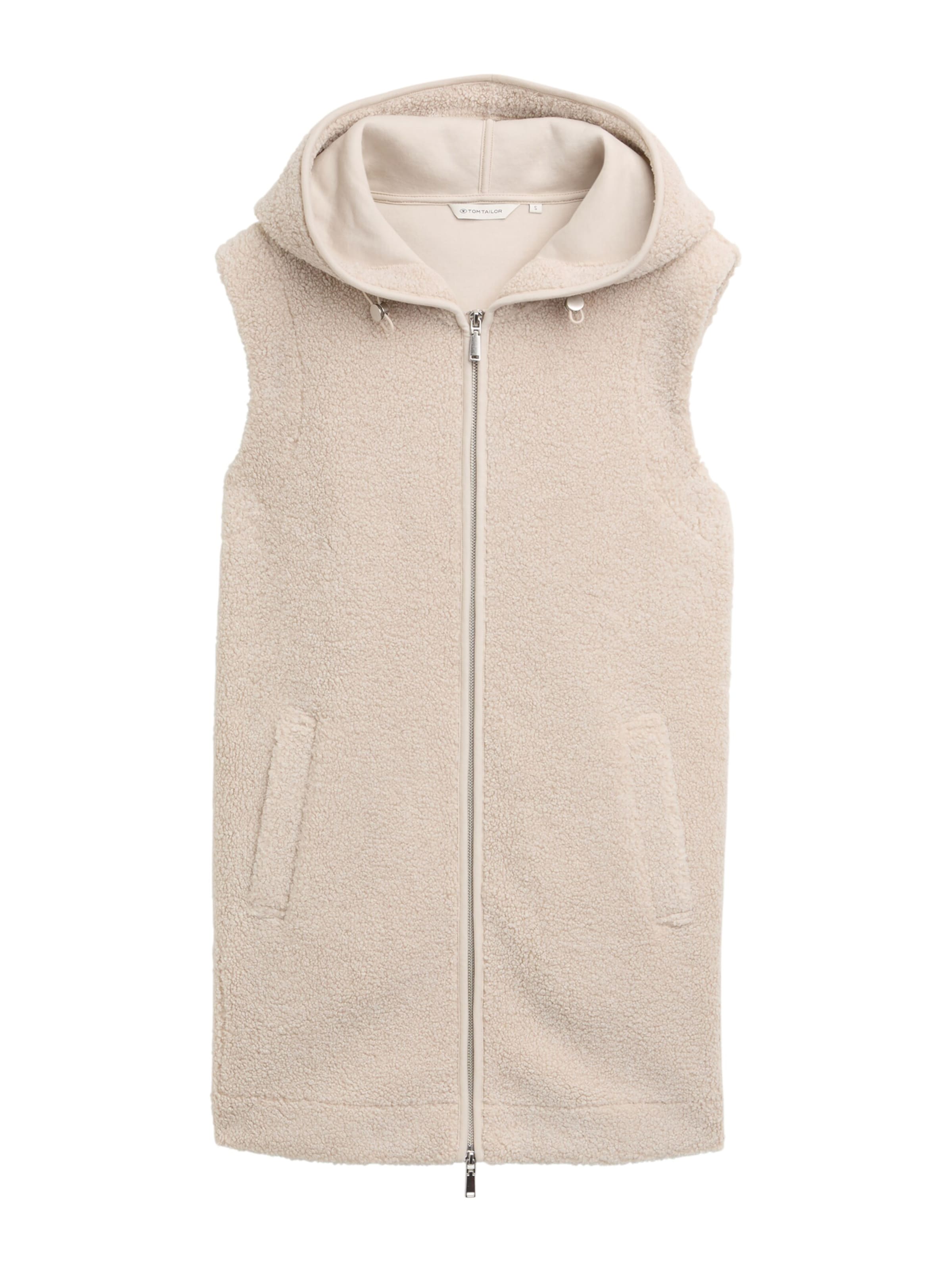 TOM TAILOR Vest in Grey: front