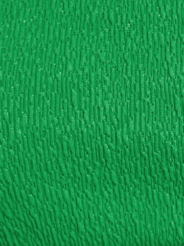 Bershka Korzet Bikinový top - Zelená