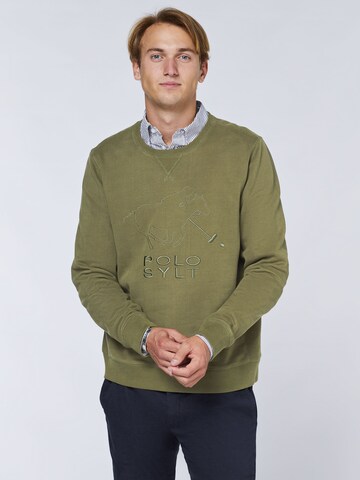 Polo Sylt Sweatshirt in Grün