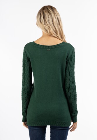 usha BLUE LABEL Sweater in Green