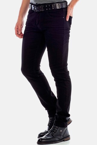 CIPO & BAXX Regular Jeans in Black