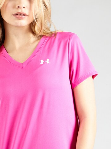 Tricou funcțional de la UNDER ARMOUR pe roz