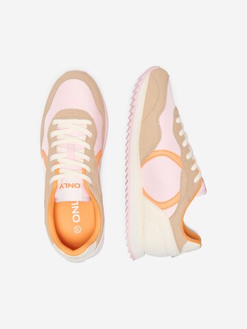 ONLY Низкие кроссовки в Бежевый