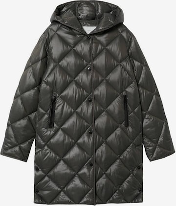 MANGO Winter Coat 'Gamba' in Grey: front