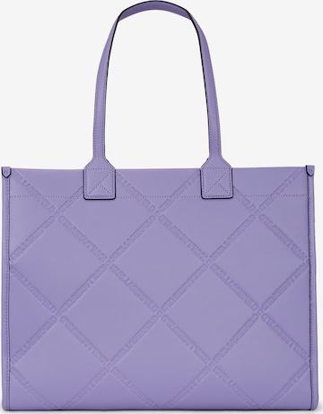 purpurinė Karl Lagerfeld Pirkinių krepšys
